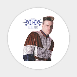 Vanilla Ice Photo and IIB Logo Magnet